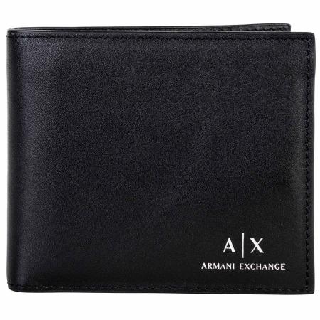 Armani ARMANI EXCHANGE Portemonnee Bifold zwart / wit