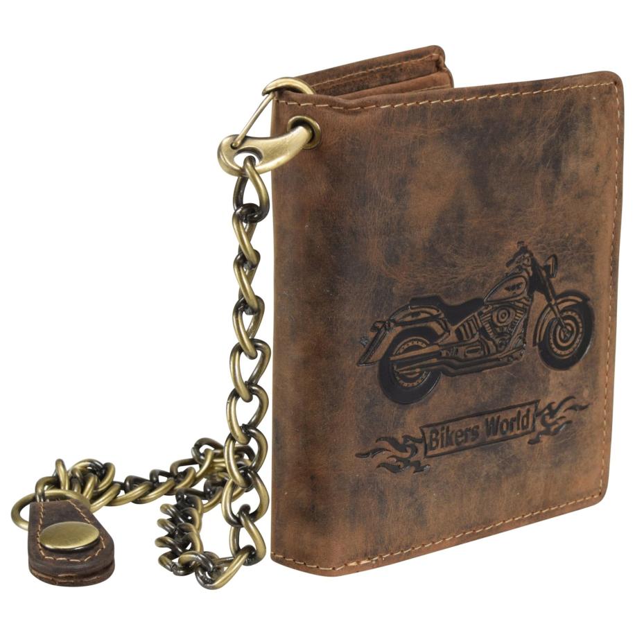 GreenBurry GREENBURRY Portemonnee Vintage Bike bruin -