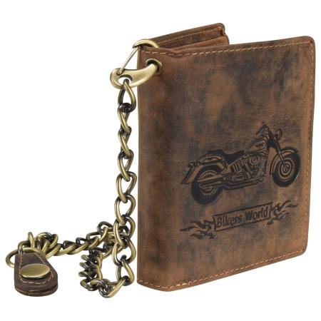 GreenBurry GREENBURRY Portemonnee Vintage Bike bruin