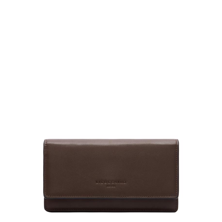 Liebeskind Berlin Portemonnee Slam donkerbruin Bruin