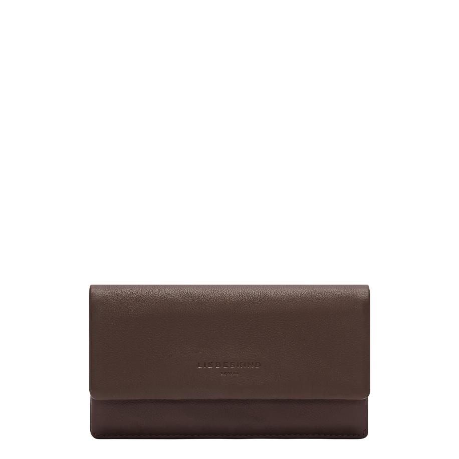 Liebeskind Berlin Portemonnee SLAM donkerbruin Bruin