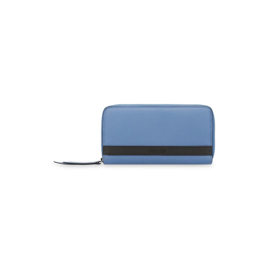 Picard Picard Portemonnee Manu blauw / duifblauw / zwart -