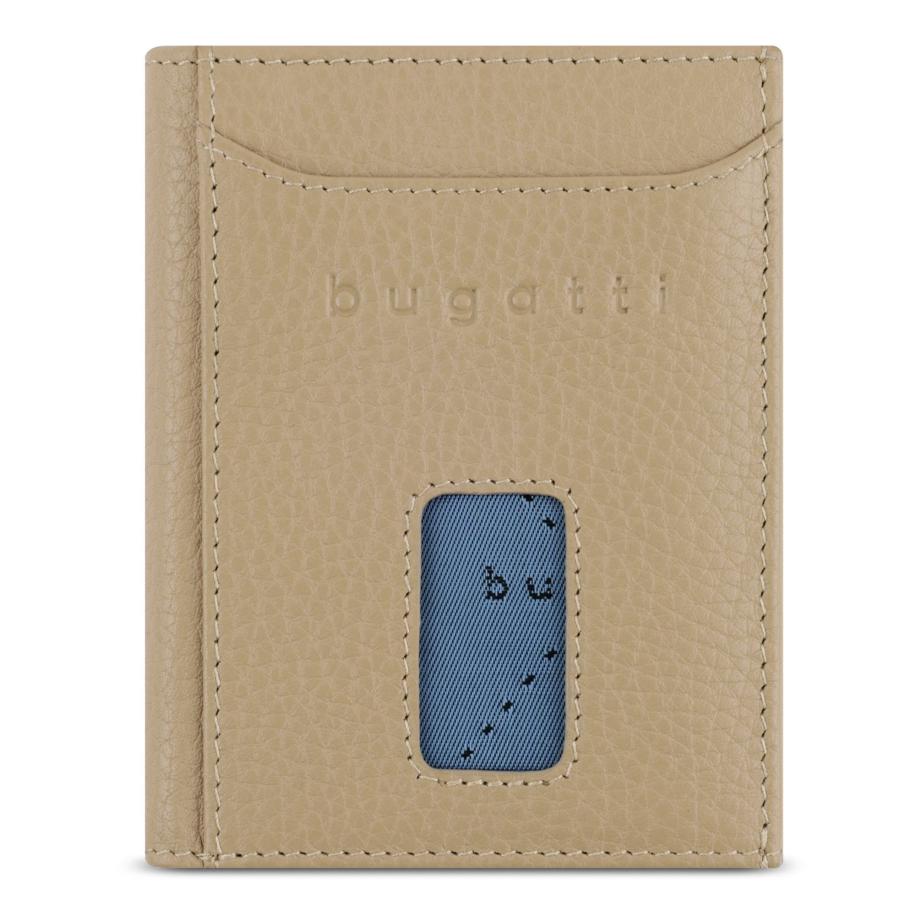 Bugatti bugatti Portemonnee Secure beige / blauw -