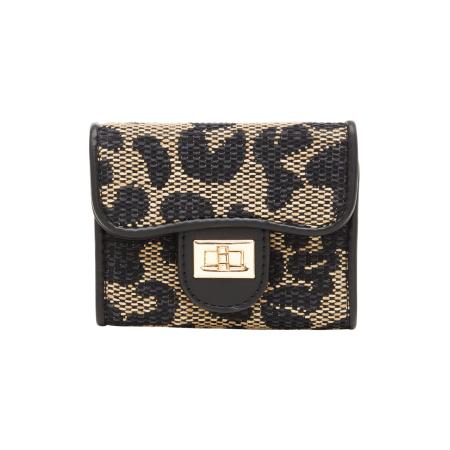 NAEMI NAEMI Portemonnee sand / zwart