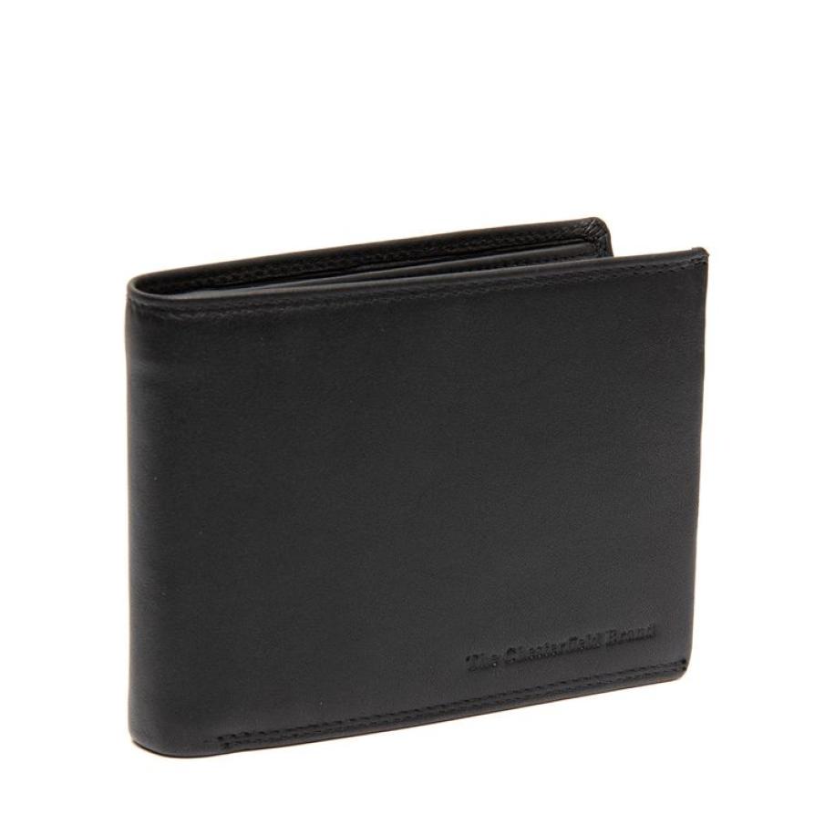 The Chesterfield Brand Hendrick Billfold Wide black Zwart