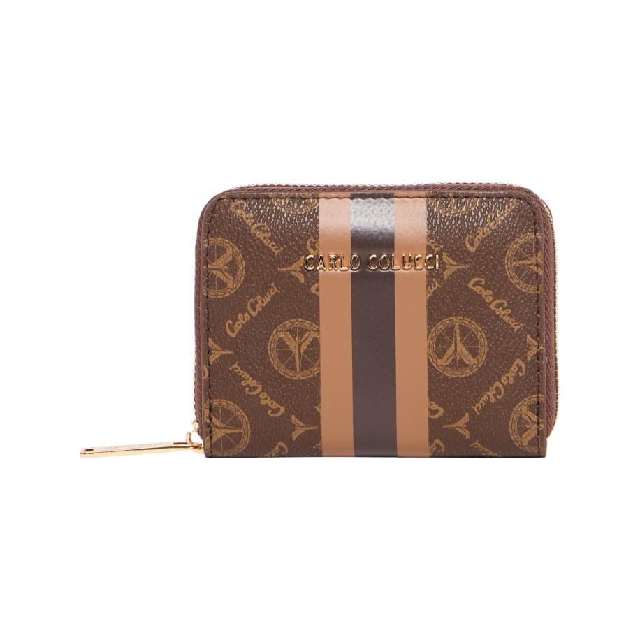 carlo colucci Carlo Colucci Portemonnee Elma bruin / lichtbruin -