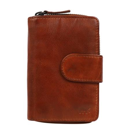 Bear Design Cow Lavato Wallet CL13550 cognac