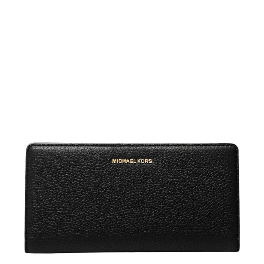 Michael Kors Bryant MD Trifold Wallet black Zwart