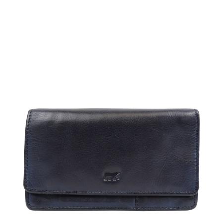 Bear Design Cow Lavato Wallet 12cc blue