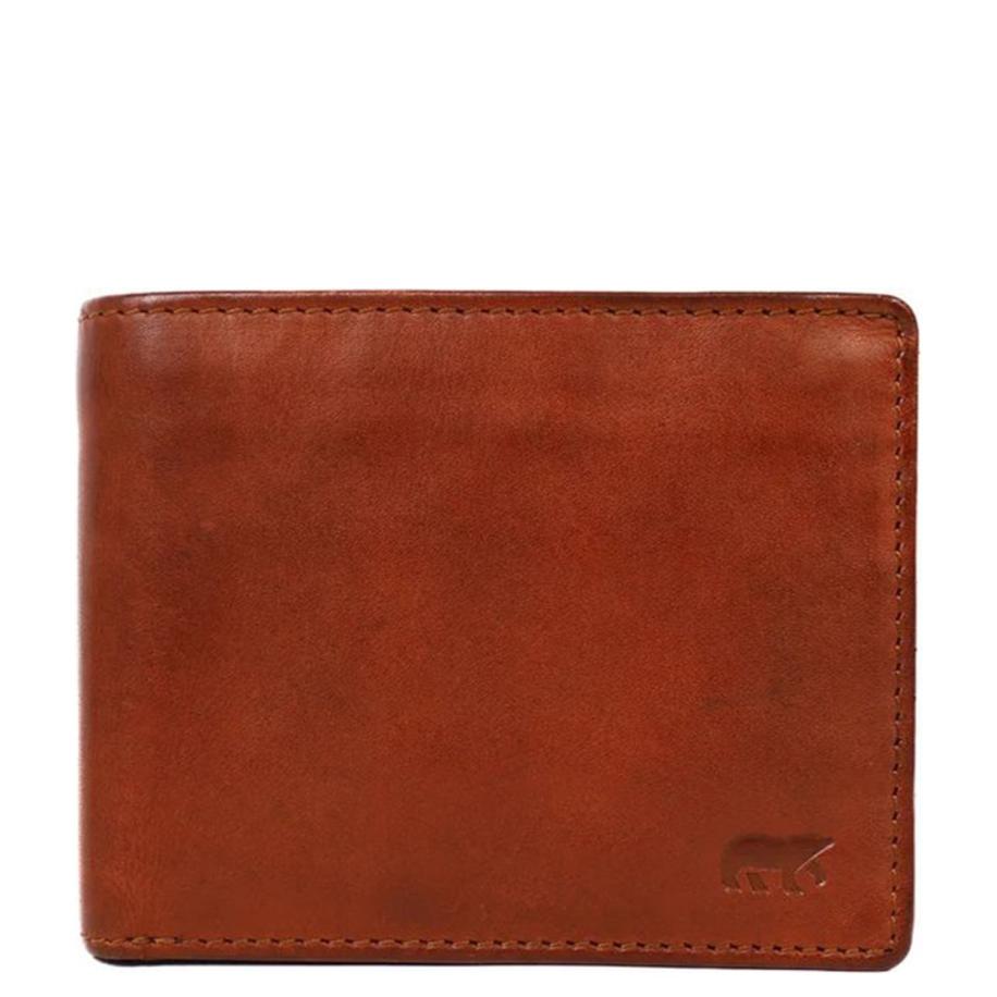 Bear Design Wesley Billfold Wallet cognac Bruin