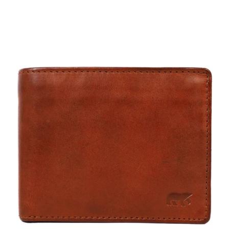 Bear Design Wesley Billfold Wallet cognac