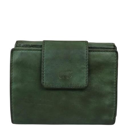 Bear Design Cow Lavato Jill Wallet CL16211 green