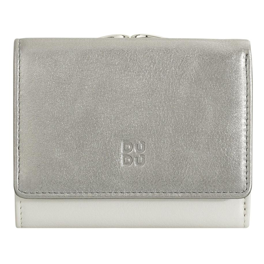 DuDu DuDu Portemonnee Corsica lichtgrijs / zilver -