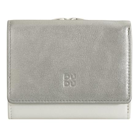 DuDu DuDu Portemonnee Corsica lichtgrijs / zilver