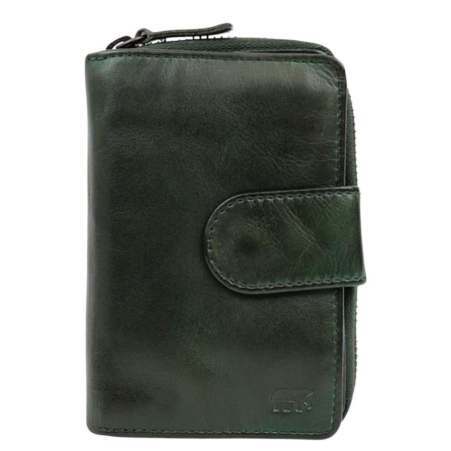 Bear Design Cow Lavato Wallet CL13550 green Groen