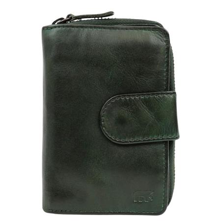 Bear Design Cow Lavato Wallet CL13550 green