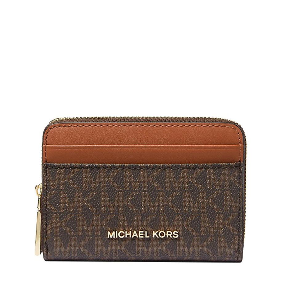 Michael Kors Jet Set SM Za Coin Card Case brn/acorn Bruin