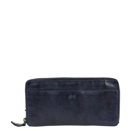 Bear Design Cow Lavato Wallet CL15882 blue
