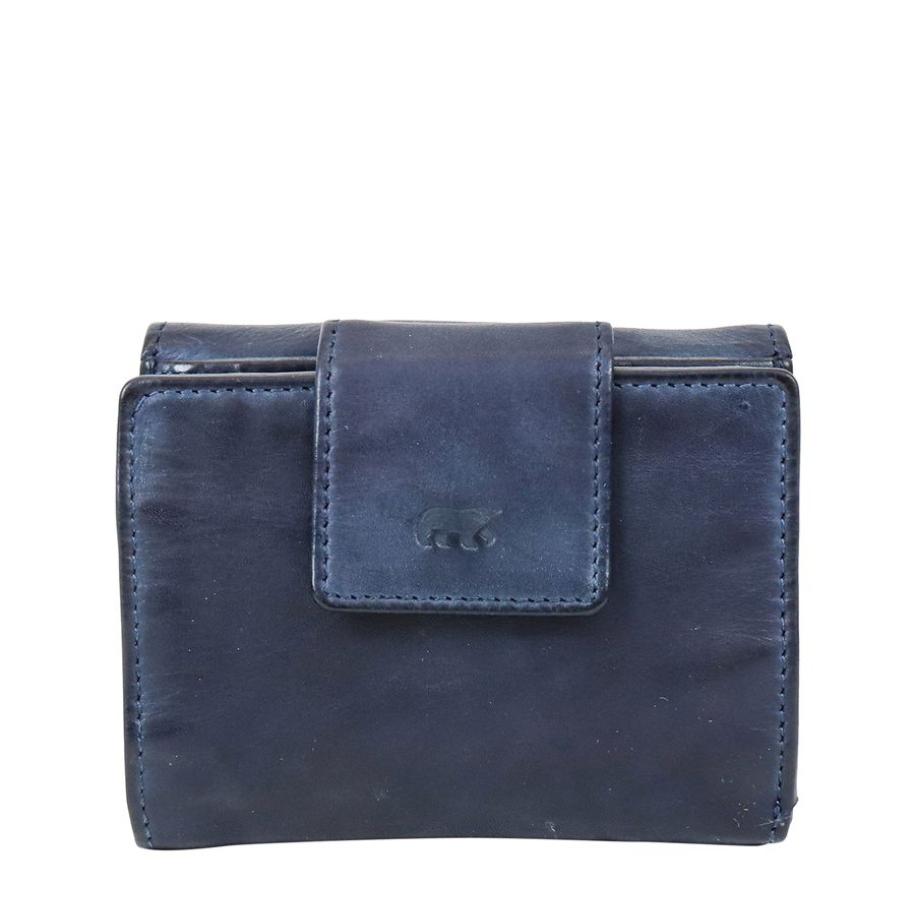 Bear Design Cow Lavato Jill Wallet CL16211 blue Blauw