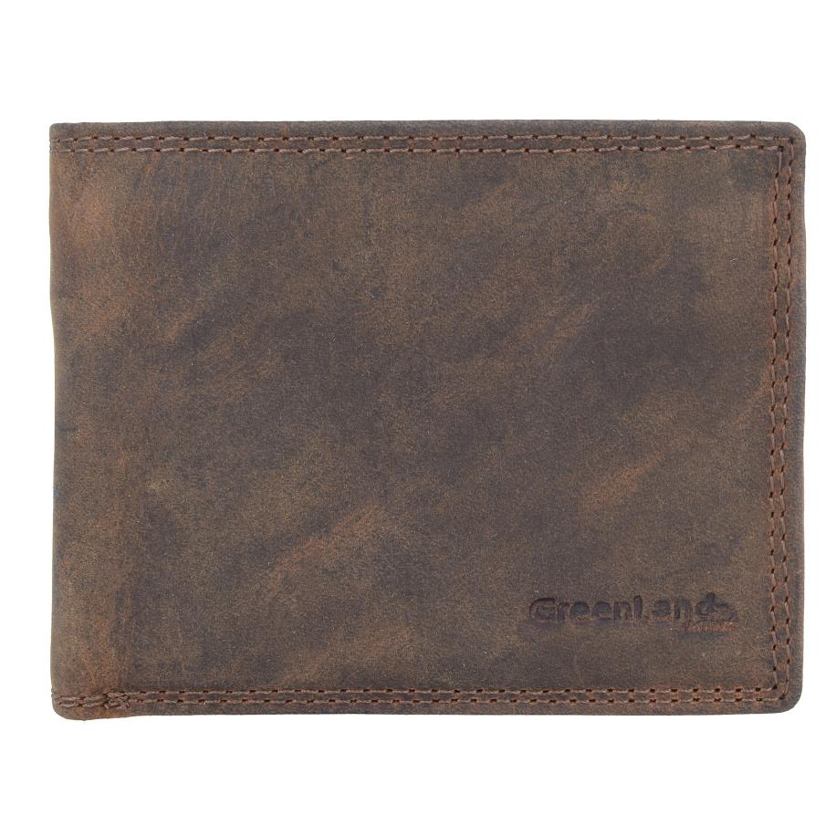 Greenland Nature Greenland Nature Portemonnee Montenegro bruin -