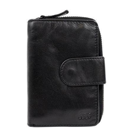 Bear Design Cow Lavato Wallet CL13550 black