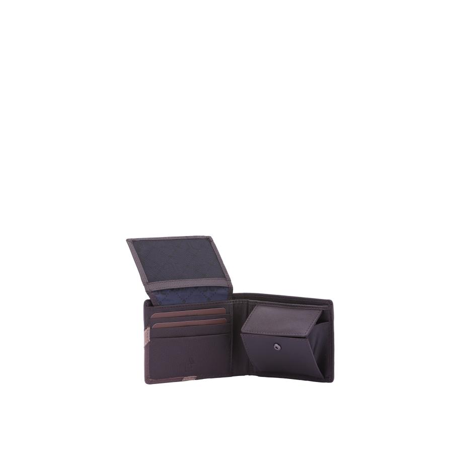 Lancetti Portemonnee donkerbruin Bruin