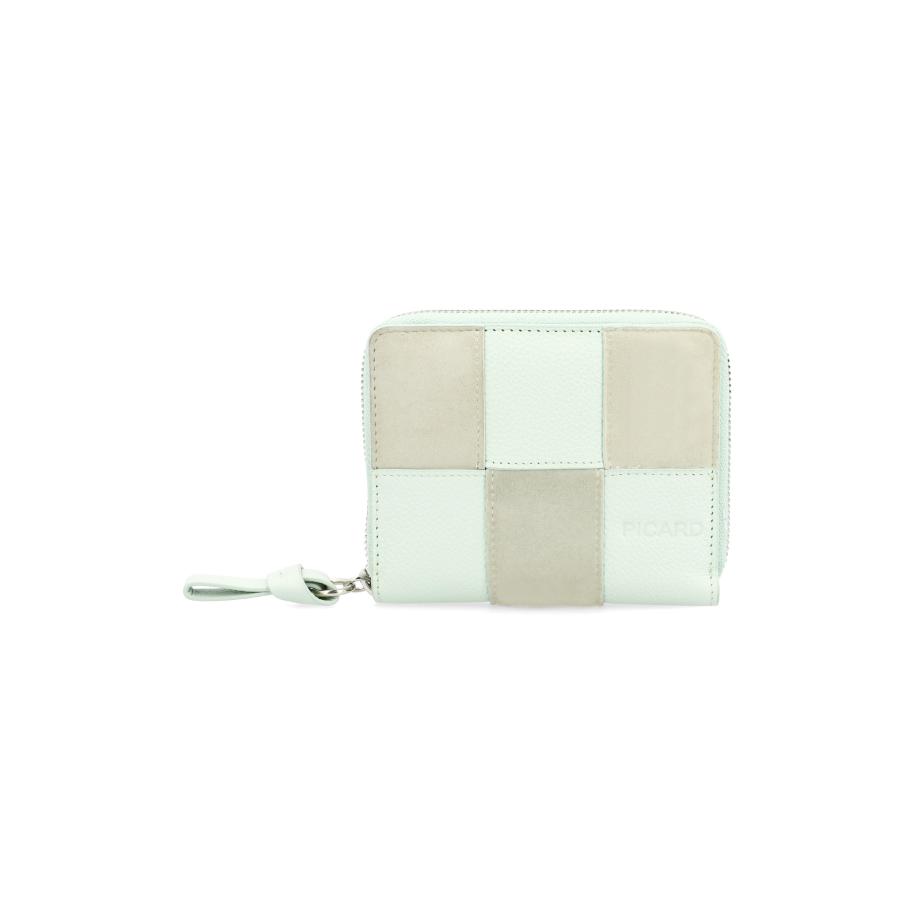 Picard Picard Portemonnee Chess kaki / mintgroen -