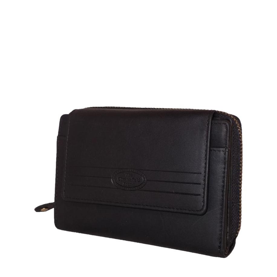 The Chesterfield Brand Ascot RFID Wallet black Zwart