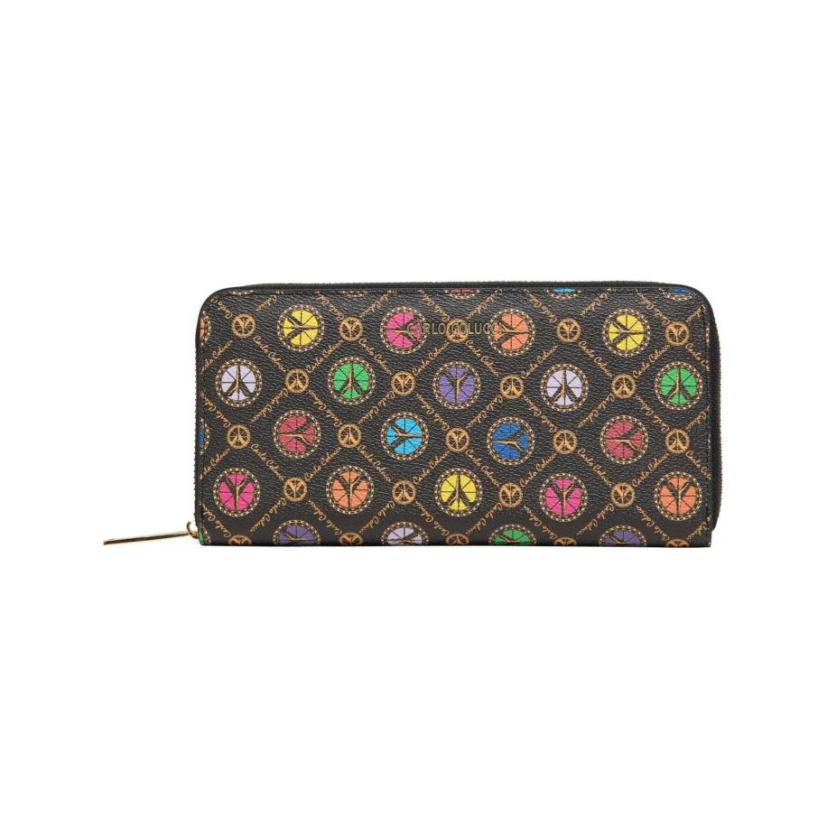 carlo colucci Carlo Colucci Portemonnee blauw / bruin / geel / oranje -