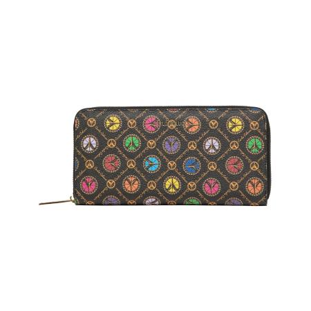 carlo colucci Carlo Colucci Portemonnee blauw / bruin / geel / oranje