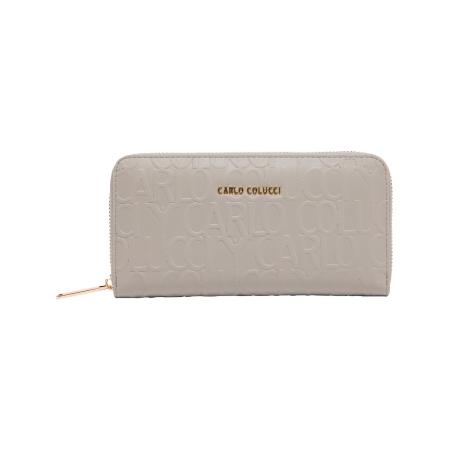 carlo colucci Carlo Colucci Portemonnee Ella greige
