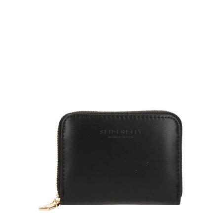 Seidenfelt Manufaktur Seidenfelt Manufaktur Portemonnee YLVA zwart