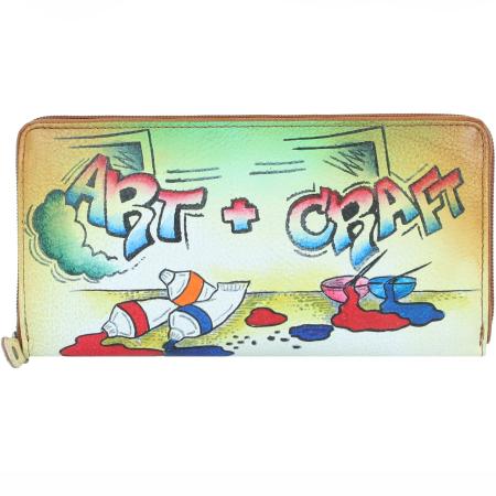 Greenland Nature Greenland Nature Portemonnee Art + Craft gemengde kleuren