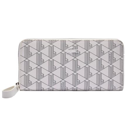 Lacoste LACOSTE Portemonnee Daily Lifestyle grijs / wit