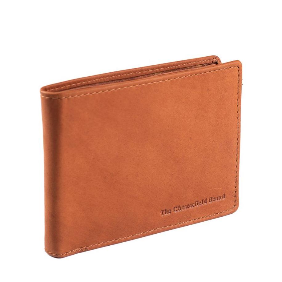 The Chesterfield Brand Timo RFID Wallet cognac Bruin
