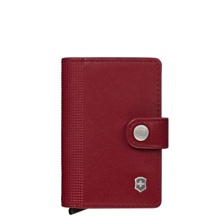 Victorinox Altius Secrid Leather Card Wallet victorinox red