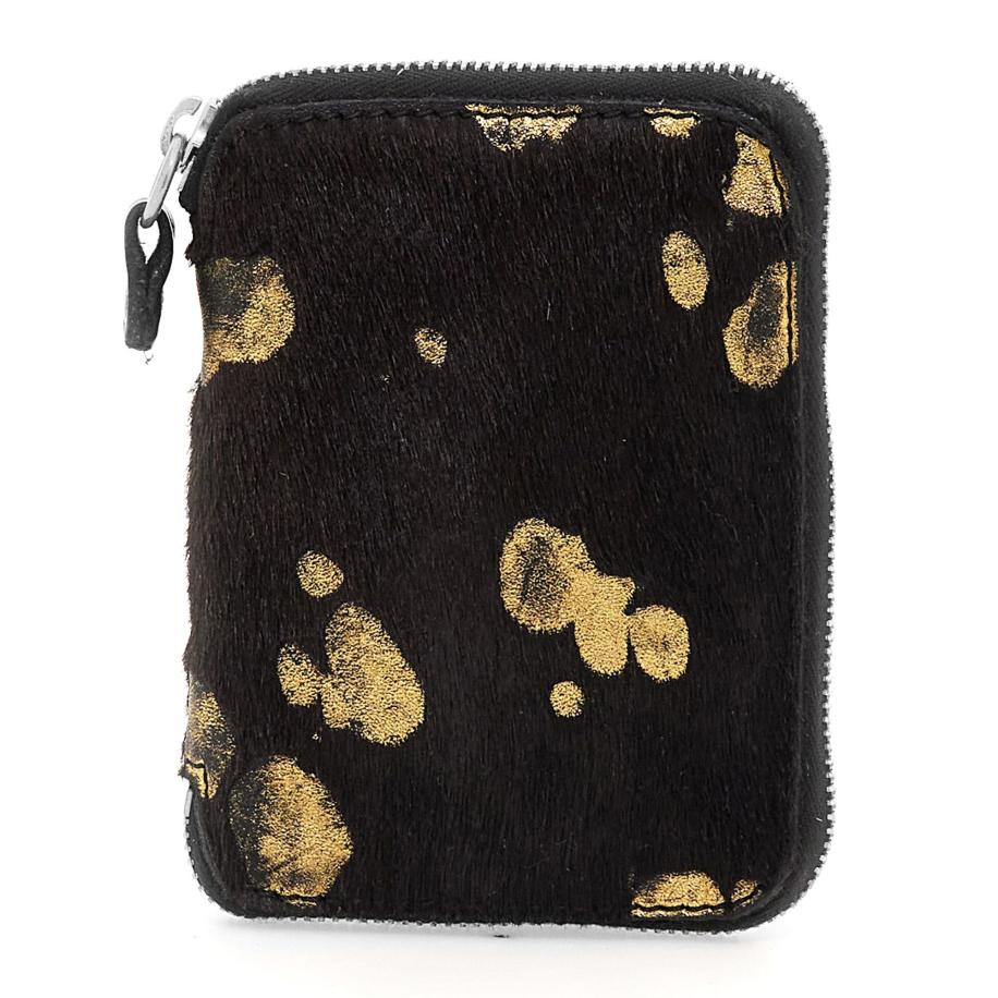 Campomaggi Campomaggi Portemonnee goud / zwart -