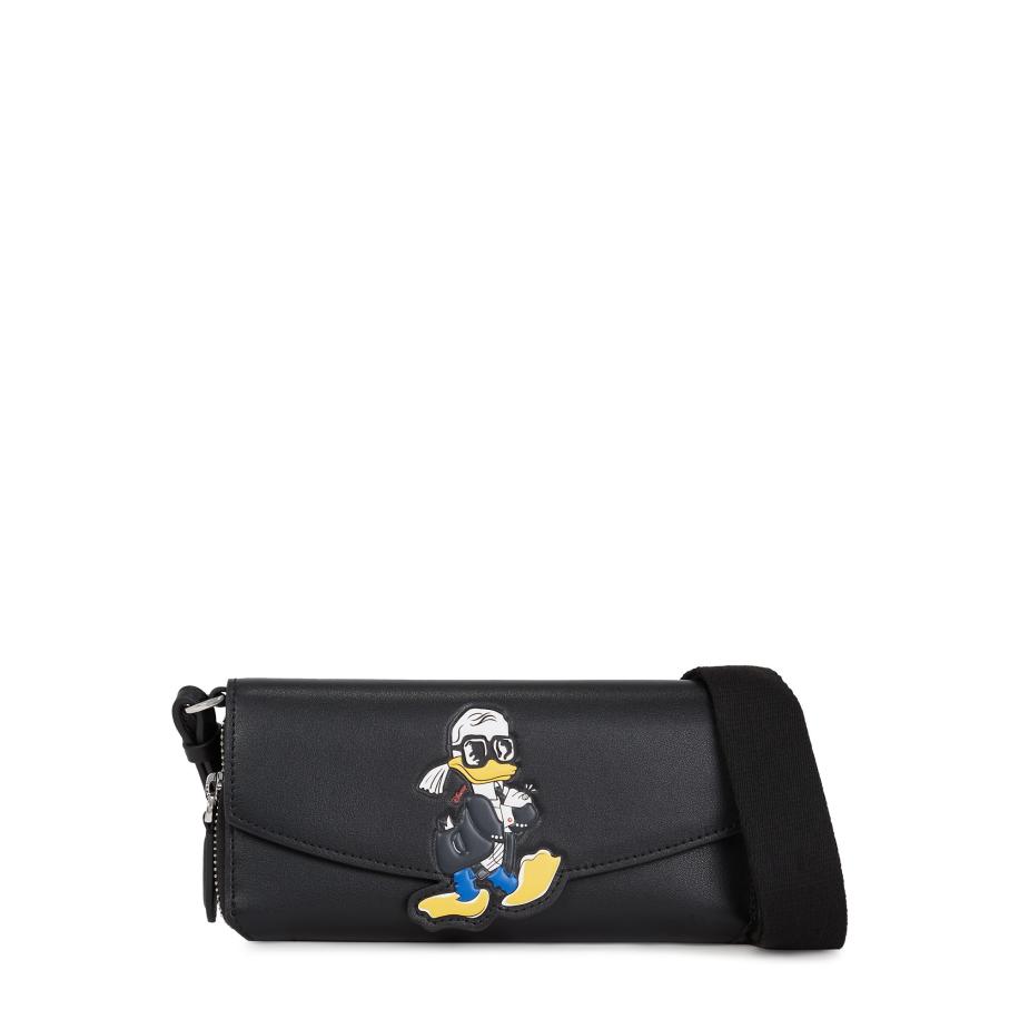 Karl Lagerfeld Karl Lagerfeld Portemonnee Disney x Kl royal blue/koningsblauw / lichtblauw / donkergeel / zwart -
