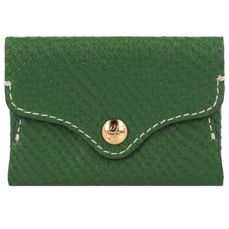 Fossil FOSSIL Portemonnee Heritage goud / donkergroen