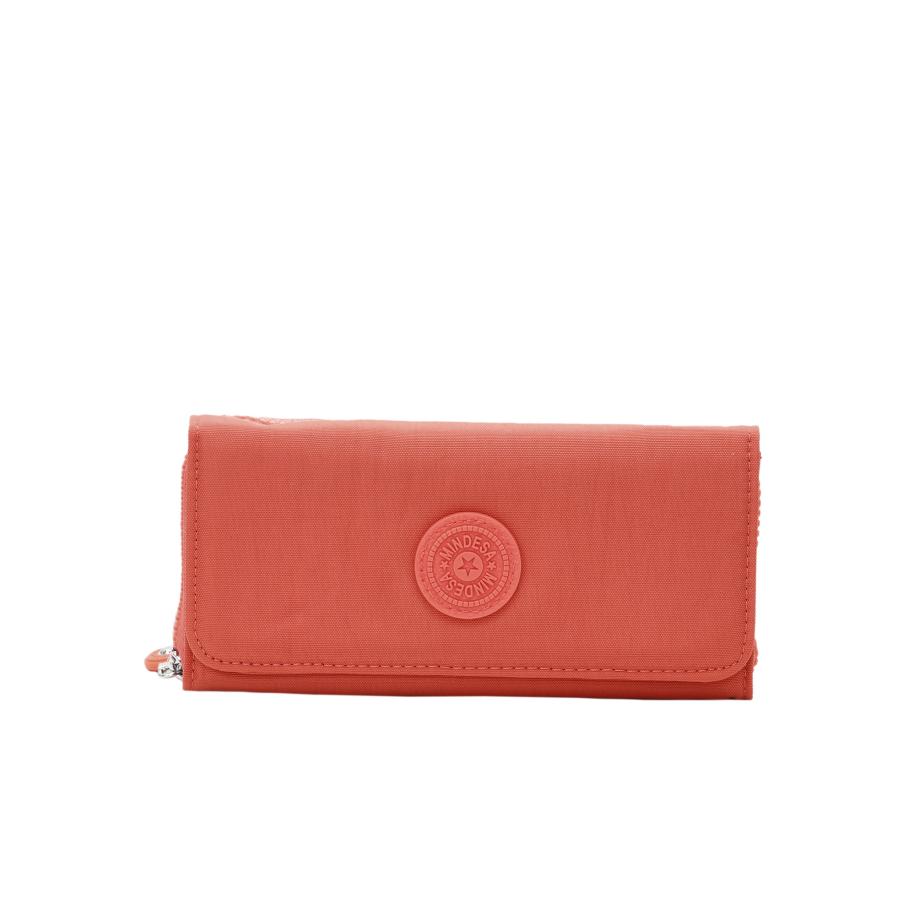 Mindesa Mindesa Portemonnee zalm roze -