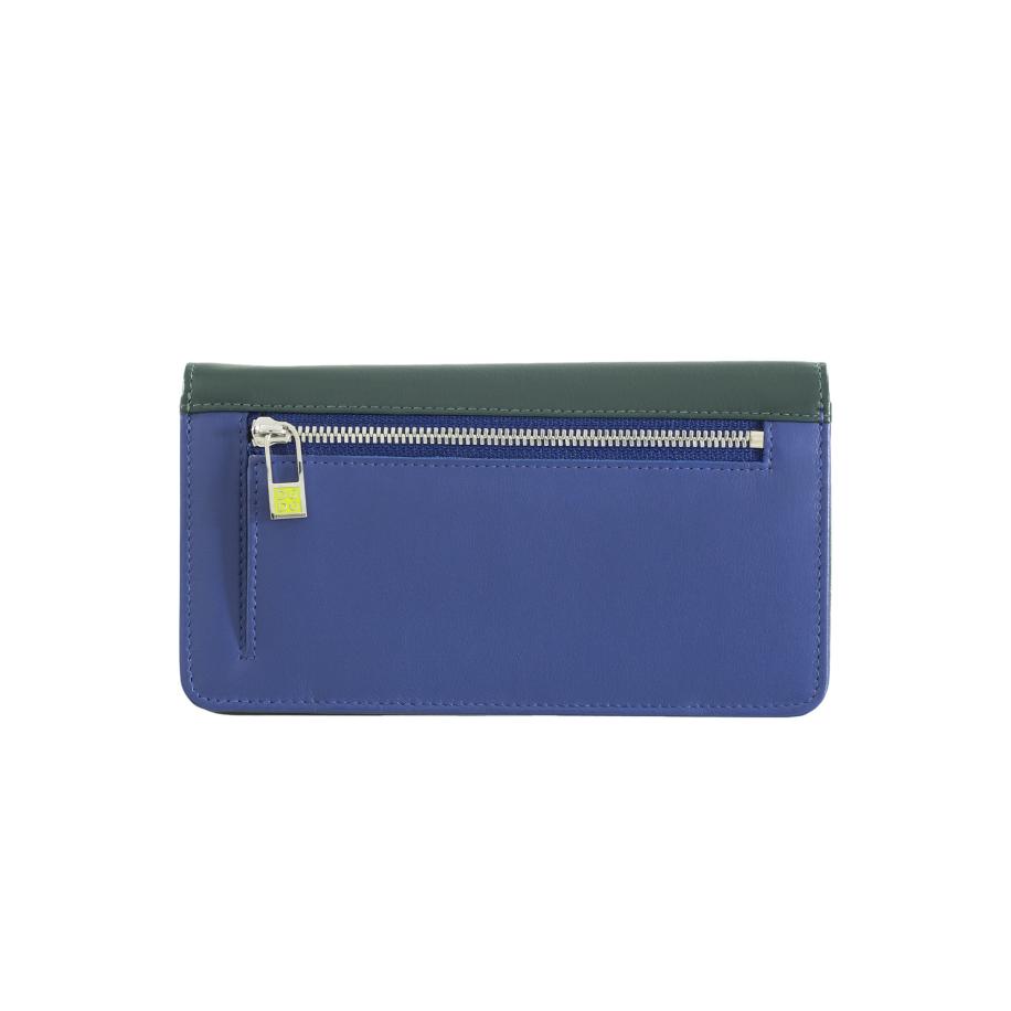 DuDu DuDu Portemonnee Canarie blauw / donkergroen -