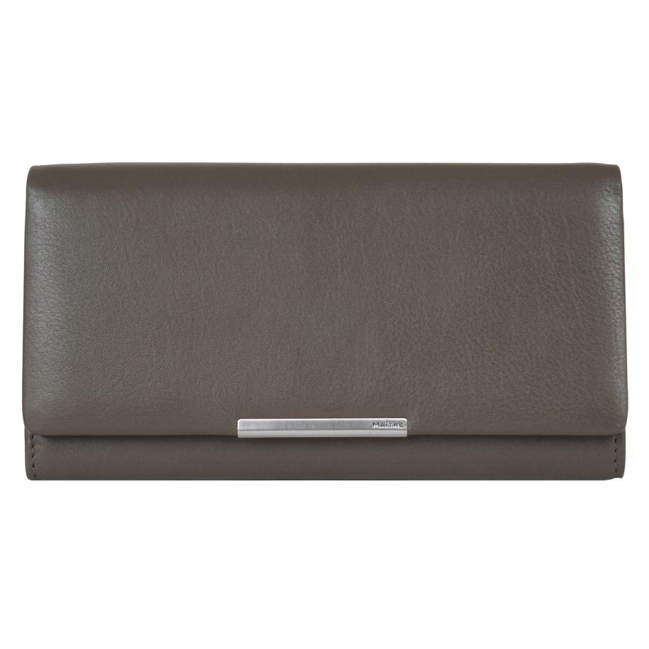 Maître Maître Portemonnee Belg Diedburg chocoladebruin -