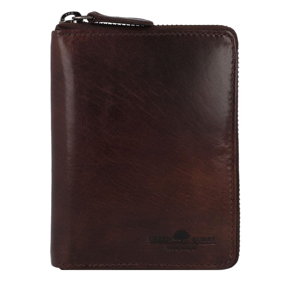 GreenBurry GREENBURRY Portemonnee Newport donkerbruin -