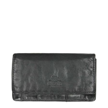 Bear Design Cow Lavato Dames Portemonnee 12cc black2