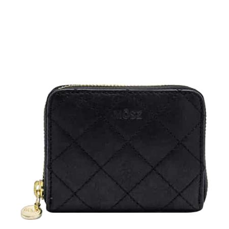 MOSZ Sophie Wallet quilted black