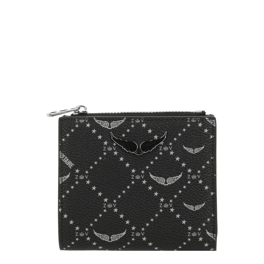 Zadig & Voltaire Zadig & Voltaire Portemonnee zwart / wit -