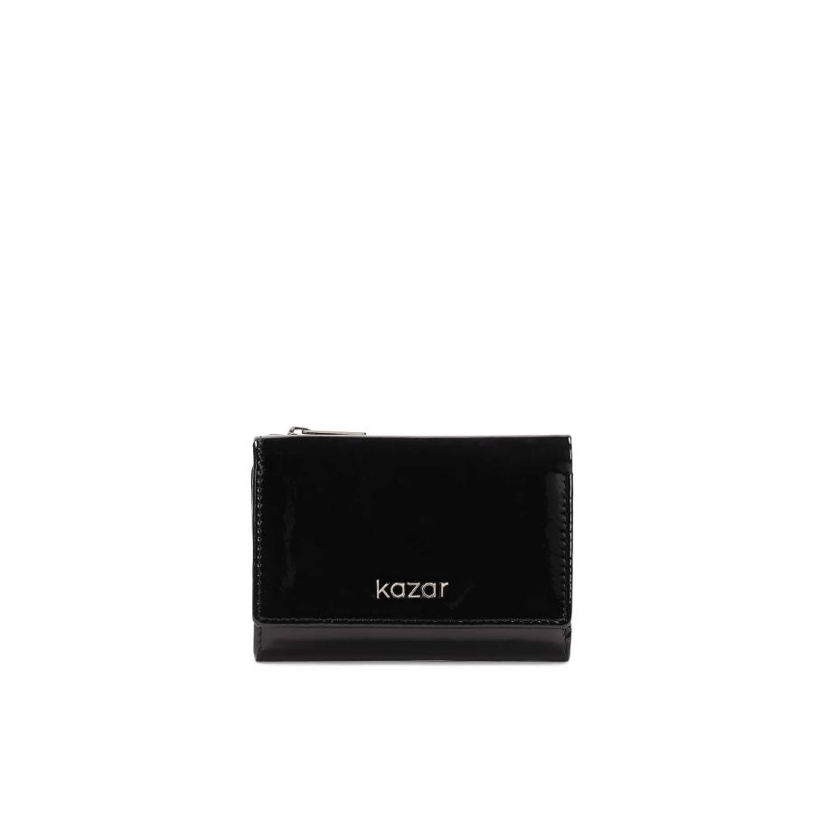 Kazar Portemonnee zwart Zwart