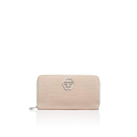 Philipp Plein Portemonnee beige