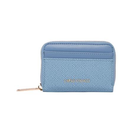 carlo colucci Carlo Colucci Portemonnee Dezini blauw / lichtblauw