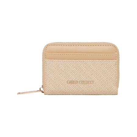 carlo colucci Carlo Colucci Portemonnee Dezini beige / cappuccino